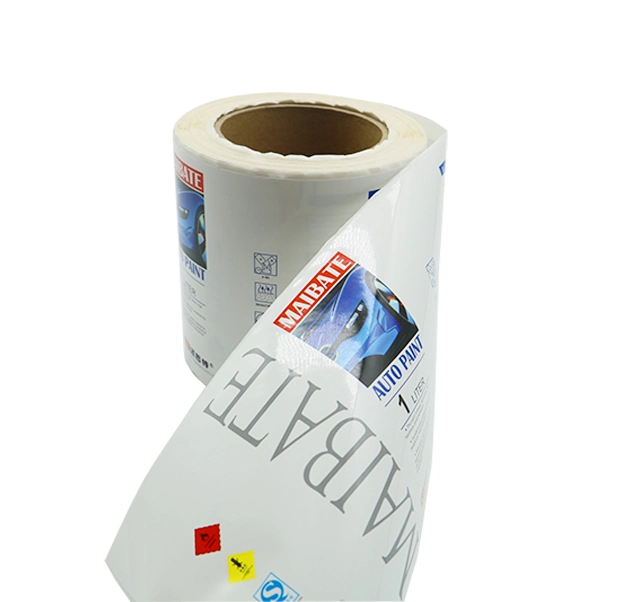 Custom Material Self-Adhesive Label Sticker Wall Sticker Water Paint Sticker