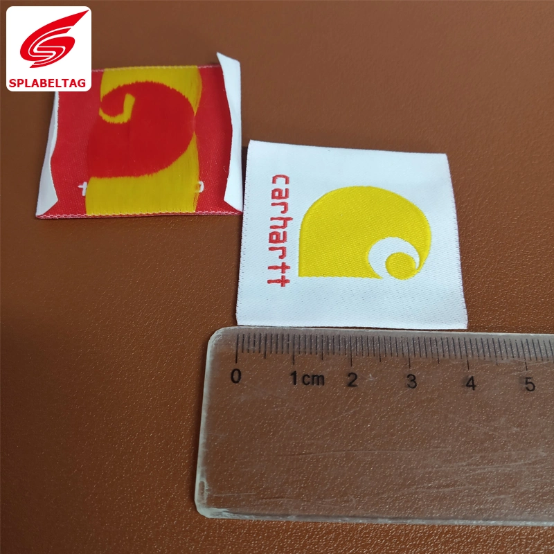 Guangzhou Wholesale Custom High Quality Factory Colorful Clothing Woven Label