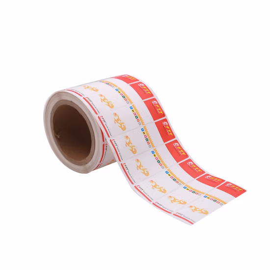 Custom Vinyl Waterproof Hologram Holographic Transfer Adhesive Void Barcode Anti