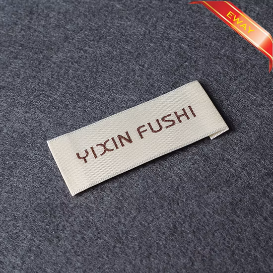 Women Clothing Label Soft Woven Main Label for Garment